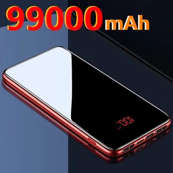 Banca de putere 99000mAh Încărcare Portabil Power Bank 10000mAh USB Power Bank Externe Încărcător de Baterie Pentru iPhone Pro Xiaomi, Huawei 8