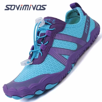 Barbati Pantofi De Apa Femei Aqua Pantofi Desculț Adidasi Sport Rapid-Uscat În Aer Liber Încălțăminte Pantofi De Mare Plajă De Înot Trecere Prin Vad 8