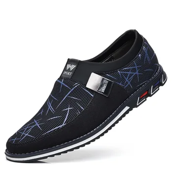 Barbati Pantofi Loafer Confortabil anti-alunecare Alunecare pe Pantofi pentru Bărbați Pantofi de Dimensiuni Mari 38-53 Mocasini Barbati Piele 15