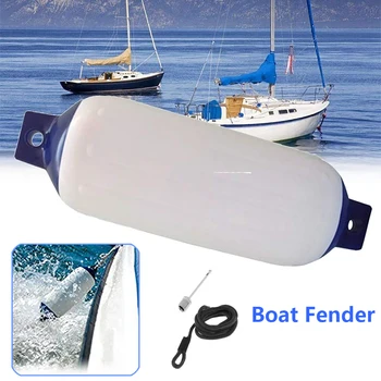 Barca Gonflabila Bara Marin Barca Fender PVC Barca Geamandura Yacht Aripile, Barele de Protecție UV cu Nervuri Bara Barca Accesorii 3