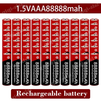 Baterie AAA 1-96pcs 88888mAh de Mare Capacitate Baterie Reîncărcabilă Originală 1.5 V Potrivit pentru Lumini cu LED-uri Jucării MP3 și Alte Dispozitive