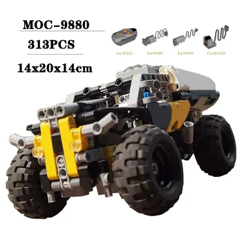 Bloc MOC-9880 vehicul off-road despicare model 313PCS adult și copil puzzle educație ziua de Crăciun jucărie cadou 16