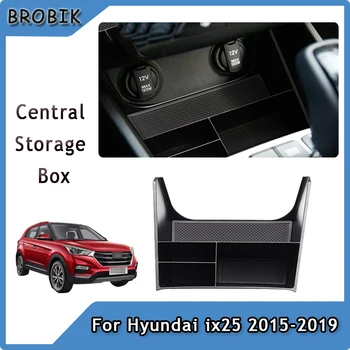 BROBIK Mașina de Centru Consola Cutie Pentru Hyundai Creta 2015 -2019 IX25 Accesorii Multifuncțional Central de Stocare Container Box Palet 20