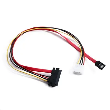 Cablu de Alimentare Cablu 7 Pini Cablu de Date Power Splitter Cablu Sata, Adaptor Alimentare 4 Pin Molex la Serial ATA Duce SATA Cablu Adaptor