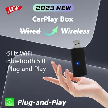 Carplay AI Cutie Auto OEM Cablu CarPlay la Wireless CarPlay Rapid Conecta Smart Mini AI Cutie USB Plug and Play 10