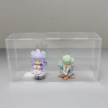 Caz Ecran Transparent Cutie De Depozitare Pentru Cifrele De Jucării De Colecție Organizare A Protecției Prezenta Acril Blat Cutie Durabil