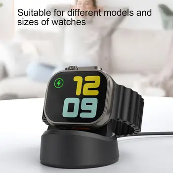 Ceas Încărcătorul Vertical Magnetic de Încărcare Rapidă pentru iwatch 7/8 Built-in Cip Inteligent Multi-protecție Încărcător Ceas Stand 7