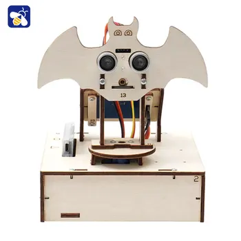 Compatibil UNO R3 cu Ultrasunete, Radar de Scanare de Programare Creator Adolescent de Detectare Robot Electronice DIY Kit 16