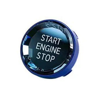 Comutator Garnitura Capac de Cristal O Cheie de Pornire Motor Buton de Oprire de Autocolant pentru BMW seria 3, Seria 5, X1 X3 X5 E70 E71 E90 E60 2009-2016