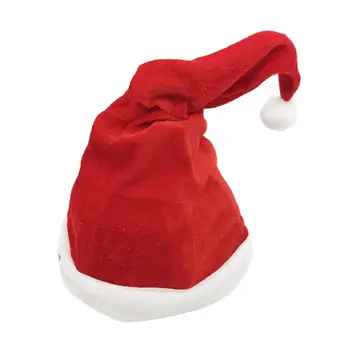 Consumabile partid Baterii Electrice Santa Pălărie Amuzant Tremura Dans Cântând Xmas Propunerii pentru Petreceri Festive Moș Crăciun 11