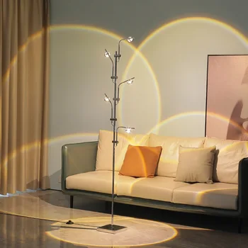 Contemporan Lampa de Podea Creative Italia Design Curcubeu Modern, Podea cu Led-uri 10W Lumina Camera de zi Stand Dormitor Lumina Lampă de Birou 13