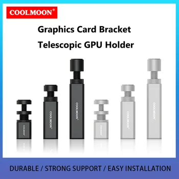 COOLMOON GPU Suport placa Grafica Bretele Practice de Sprijin Calculator din Metal Accesoriu Reglabil GPU Stand Suport 20