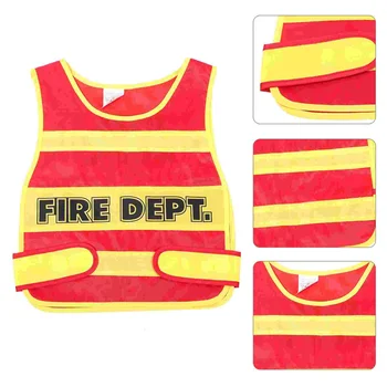 Copii Foc, Uniforme Copii, Costum Pompier, Costume De Pompier Jucarie Tesatura Copii Mici 12