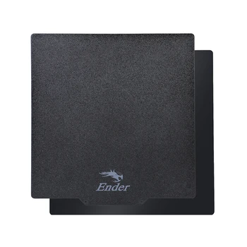 CREALITY 3D Negru PEI Magnetic Flexibil Placă de Oțel 235*235*0.4 mm Imprimantă 3D Parte pentru Aderență Puternică pentru Ender-3 Ender-Seria 5 11