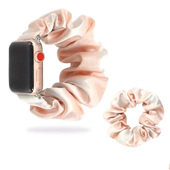 Curea de ceas Potrivit pentru Apple Iwatch Textile Bentiță Elastică Intestinul gros Banda de Păr Apple Watch Curea