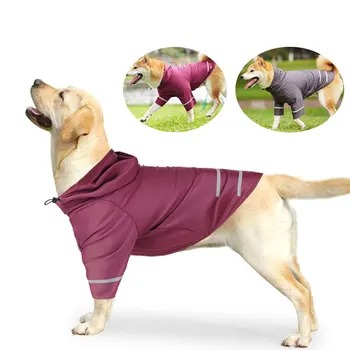 Câinele Sport T-Shirt cu Reflectorizante Eticheta, Câine Tricouri, animale de Companie Vesta Tee cu Parasolar Design, Reglabil Vara animale de Companie Haine 19