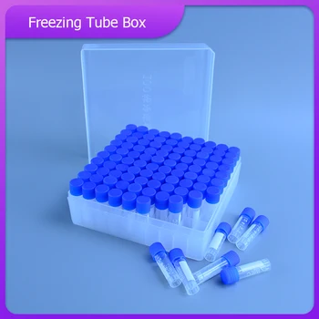 De înaltă calitate 1.8 ML/100 guri de Congelare tub cutie +100buc congelare tub de plastic Plat eprubete transport Gratuit 17