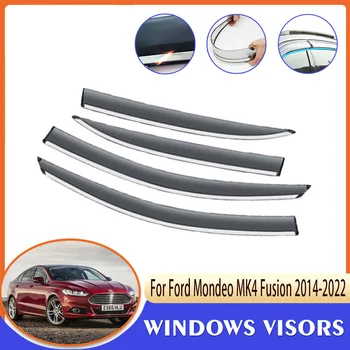 Deflectoare Pentru Ford Mondeo MK4 Fuziune Salonul 2014~2022 4x Geam Lateral Parasolar Parbriz Ploaie Soare Garda de Acoperire Accesorii Auto 2020