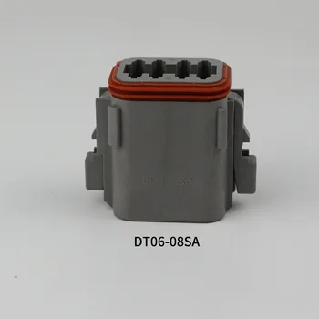 DETUSCH Automobile conector impermeabil DT06-8SA 8-gaura gri DT06-08SA 9