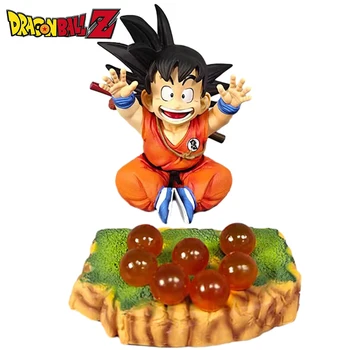 Dragon Ball Z Fiul Gc Figura Cu Șapte Dragon Ball Anime Acțiune Figurina de Colectie din Pvc Model Statuia Jucării de Crăciun Cadou de Pre-vânzare