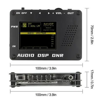 DSP a Zgomotului Reduce Piese de Zgomot Izolator pentru Sistem Home Stereo Auto AUX Audio