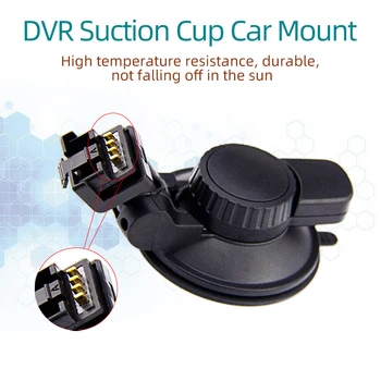 DVR auto Suport ventuza Tip Rotativ 360°Cu Incarcare USB 4 Pini Port Interfață Universală Ferm si Durabil Negru Pentru Lamando 19