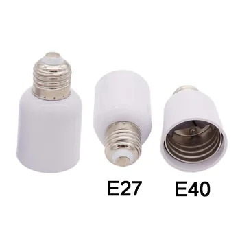 E27 Să E40 Bază Lampă LED Halogen CFL Lumini Bec Lampa Soclu Converter Lumină Lampă Titularului Adaptor Bec Lampă Titularului Lumina K5 1