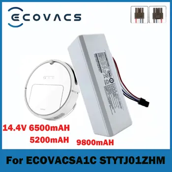 ECOVACS 14.4 V 6500Mah Robot Batterij 1C P1904-4S1P-MM Voor ECOVACS A1C Robot Vacuüm Mop Curat Accesorii Onderdelen 14