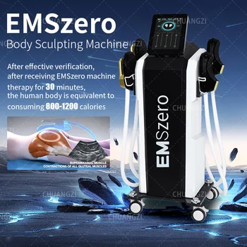 EMSzero RF 6500W HI-EMT Slăbire Mașină Musculare scuplting EMSZero Certificare CE Opțional Pelviene Perna