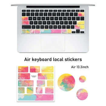 English Keyboard Butonul de Autocolante PVC pentru macair Notebook Computer Desktop Tastatura Tastatura Laptop Dropship