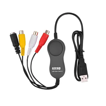 EZCAP 159 USB Audio Video Captura USB 2.0 Video Converter ,Convertirea de Video Analogic în Format Digital Pentru Windows MAC OS 18