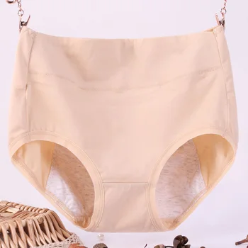 Femei De Mari Dimensiuni Etanșe Menstrual Chiloți Cu Talie Înaltă Perioada Pantaloni Chilotei De Bumbac Respirabil Lenjerie Intime Boxeri 20