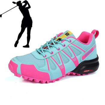 Fete de moda Pantofi de Golf Primavara/Vara Femei Mari de Formare în aer liber Pantofi de Golf pentru Femei Anti-Alunecare Pantofi de Funcționare 17
