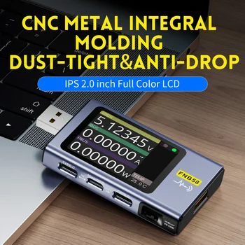 FNIRSI FNB58 Digital Voltmetru Ampermetru Voltmetru de Curent Profesionale USB Tester de Tensiune Indicator de Scule pentru Electricieni 3
