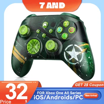 Gamepad Pentru Xbox Seria X,Xbox Seria S,Xbox One Wireless Controller Controle PC Dual Vibration Joystick-ul Pentru Ios/Android 11