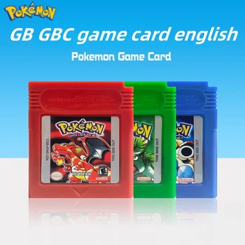 GB/GBC Pokemon Joc Cartuș de limba engleză 7 Clasic Jocuri Pokémon 5