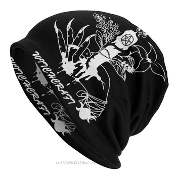 Gothique Pălării De Moda De Vrăjitorie Capota Înaltă Calitate Chelioși Căciuli Capace 10