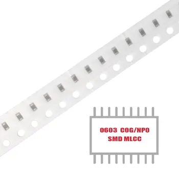 GRUPUL MEU 100BUC MLCC SMD CAPAC CER 0.68 PF 50V C0G/NP0 0603 Montare pe Suprafață Condensatoare Ceramice Multistrat în Stoc 10