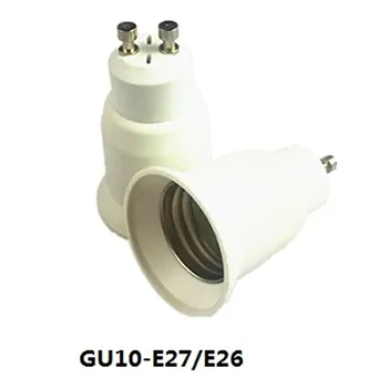 GU10 să E27 Lampă Titular de Bază Bec Adaptor Soclu GU10 de sex Masculin Să E27 de sex Feminin Ignifug de Iluminat cu LED Adaptor Convertor 12