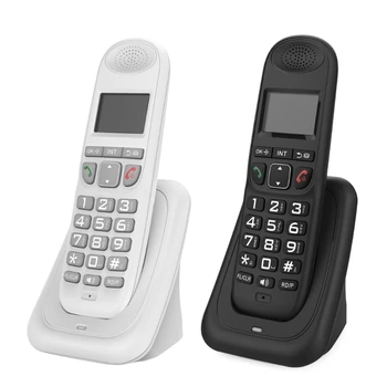 H7JA D1003 Telefon de Birou cu Ecran Apelantului Fix Desktop Telefon Multi Limba 17
