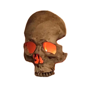Halloween Craniu Lumina de Noapte de Groază Lampă, Gotic Craniu Lampă de Noapte, Schelet becul În Perete Decorative Gotice Plug SUA 11