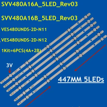 Iluminare LED Strip Pentru 48VDLM17 JL.D48051330-078HS-C JL.D48051330-078AS-C 48SCF7620 48FD7300 TX-48DS352E DLED48287 LT-48C780 2