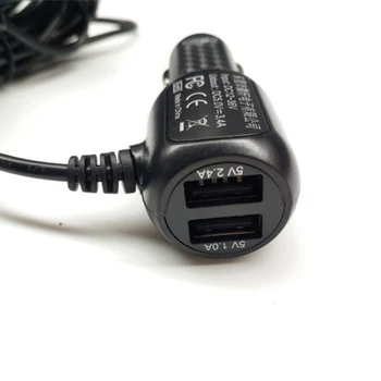 Incarcator USB Cablu de Încărcare Electronica Auto 1 buc ABS Adaptor Auto Rezistent La Slefuire 1,5 Metri Universal 5
