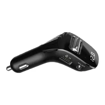 Inteligent portabil Radio Adaptor Dual USB Masina Încărcător Multi-funcția Wireless Bluetooth-compatibil Transmițător pentru ATV-uri 17