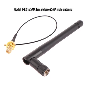 IPEX să-SMA Female Antena Externa cu Adaptor SMA Male Antena De 2.4 G Modulul WIFI 11