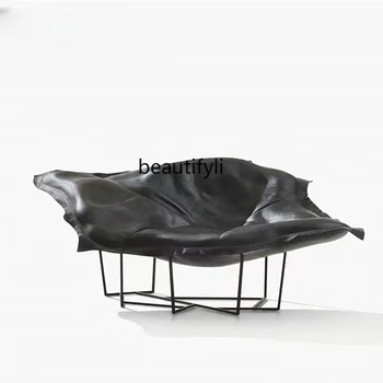 Italiană Minimalist Speciale în Formă de Frp Canapea Model de Camera de la Biroul de Vânzări Living Balcon Agrement Fotoliu mobilier
