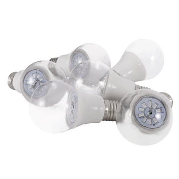LBER 6Pcs RZWD144 E27 5W Plante de Lumină LED Smart Lampa AC100-265V Lumina de Bec 12