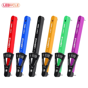 LEBYCLE 6 Culori Lanț de Bicicletă Indicator Uzura Instrument de Lanț Link Checker MTB Biciclete Rutier din Aliaj de Aluminiu de Reparații de Instrumente Precise