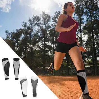 Leggins-Uri De Compresie Sosete Leggins-Uri Maneca Vițel Picior Ciorapi Sudoare De Absorbție Sport Șosete Vițel Fără Picioare Șosete De Tenis De Funcționare 13
