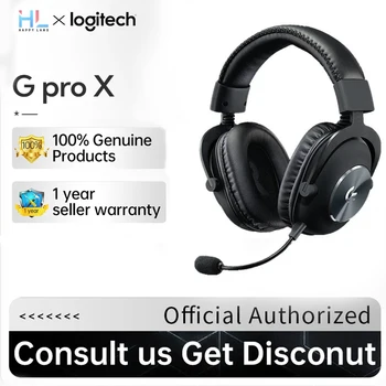 Logitech G PRO X Wireless Gaming Headset Cu Microfon Profesional Joc de Reducere a Zgomotului Gamer 7.1 surround Pentru Pc Lapto 5